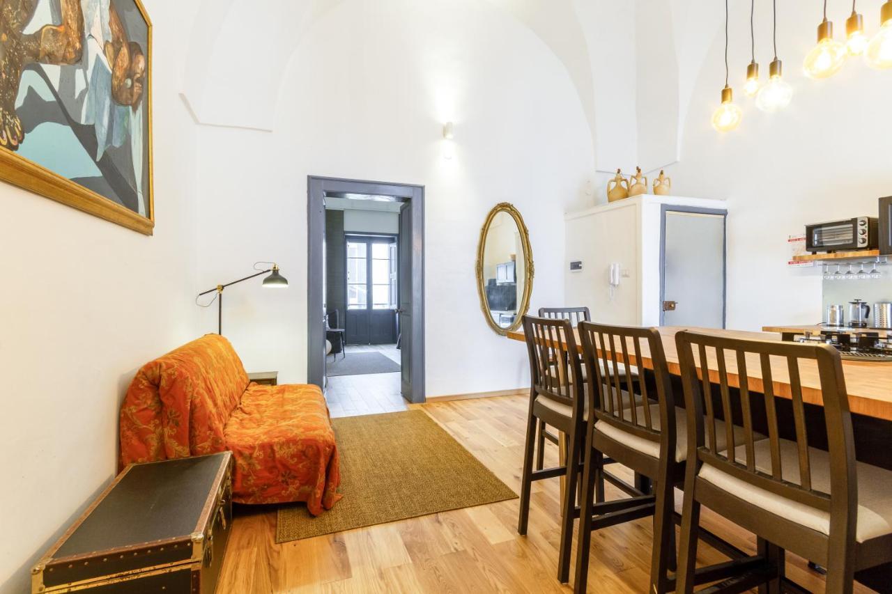 Lecce Center Charming Flat With Terrace Leilighet Eksteriør bilde