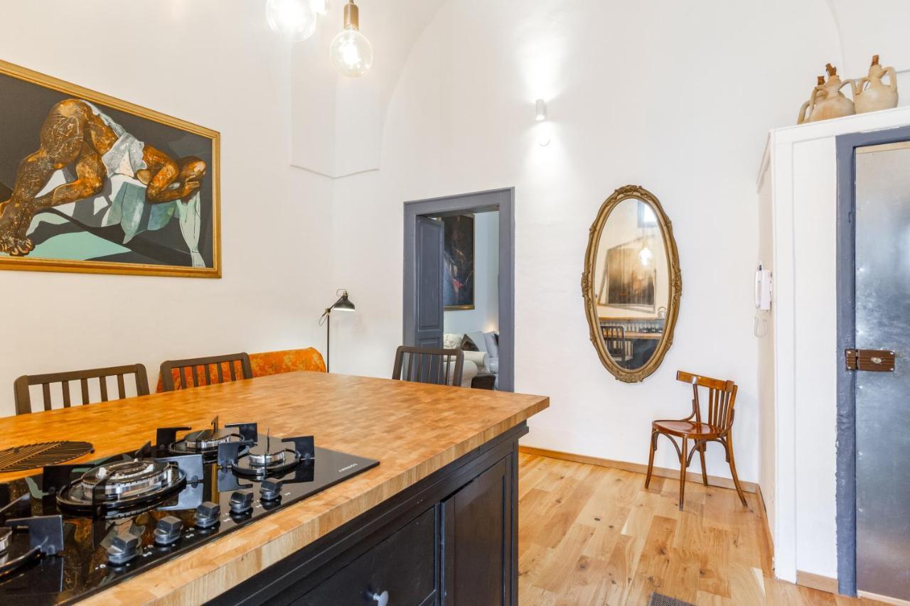 Lecce Center Charming Flat With Terrace Leilighet Eksteriør bilde